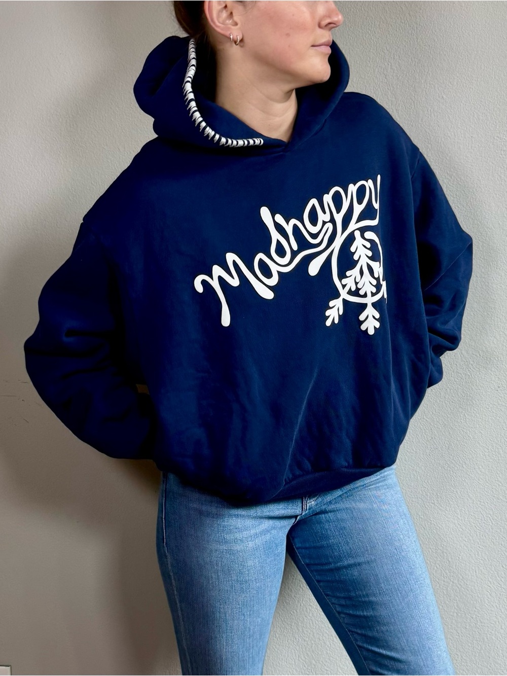 MADHAPPY Navy Sweatshirt